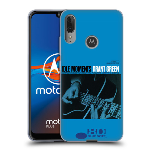 Blue Note Records Albums Grant Green Idle Moments Soft Gel Case for Motorola Moto E6 Plus
