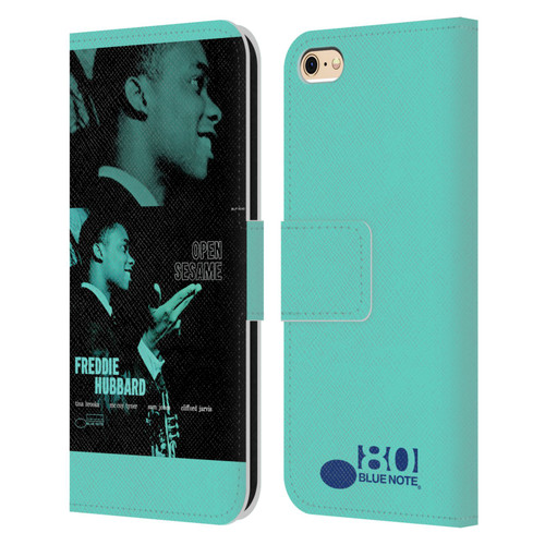 Blue Note Records Albums Freddie Hubbard Open Sesame Leather Book Wallet Case Cover For Apple iPhone 6 / iPhone 6s
