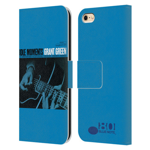 Blue Note Records Albums Grant Green Idle Moments Leather Book Wallet Case Cover For Apple iPhone 6 / iPhone 6s