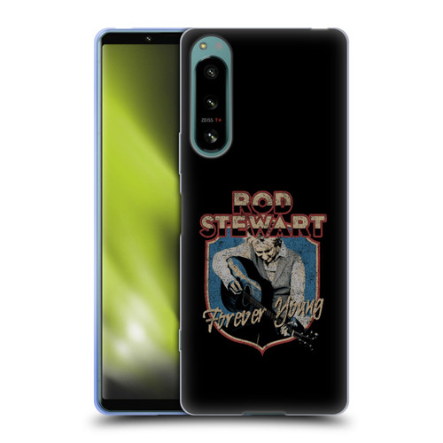 Rod Stewart Art Forever Young Soft Gel Case for Sony Xperia 5 IV