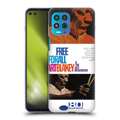 Blue Note Records Albums Art Blakey Free For All Soft Gel Case for Motorola Moto G100