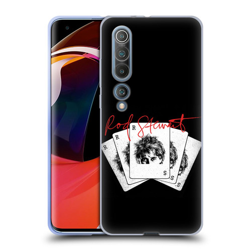 Rod Stewart Art Poker Hand Soft Gel Case for Xiaomi Mi 10 5G / Mi 10 Pro 5G