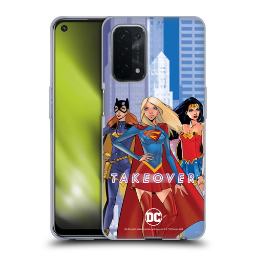 DC Women Core Compositions Girl Power Soft Gel Case for OPPO A54 5G