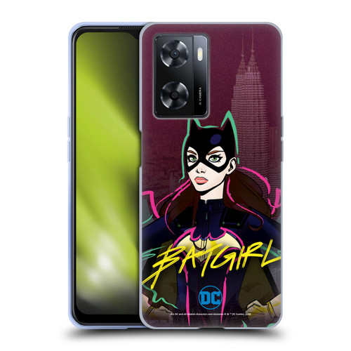 DC Women Core Compositions Batgirl Soft Gel Case for OPPO A57s