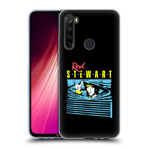 Rod Stewart Art Blinds Soft Gel Case for Xiaomi Redmi Note 8T