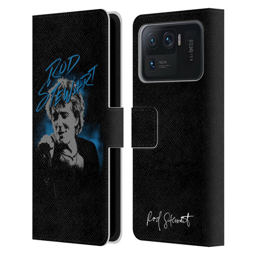 Rod Stewart Art Scribble Leather Book Wallet Case Cover For Xiaomi Mi 11 Ultra