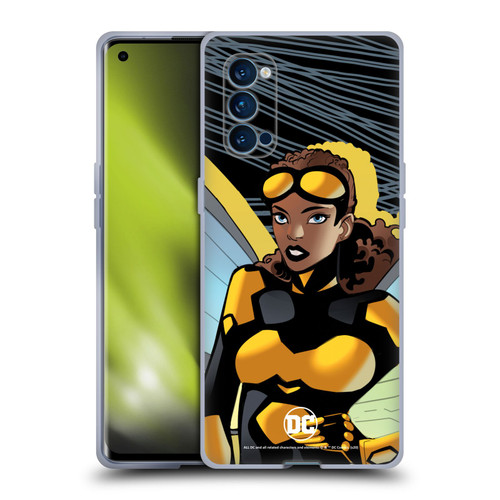 DC Women Core Compositions Bumblebee Soft Gel Case for OPPO Reno 4 Pro 5G