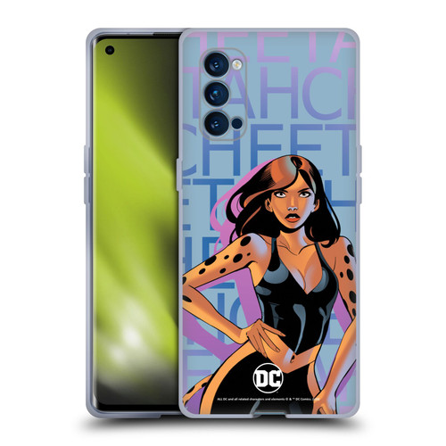 DC Women Core Compositions Cheetah Soft Gel Case for OPPO Reno 4 Pro 5G