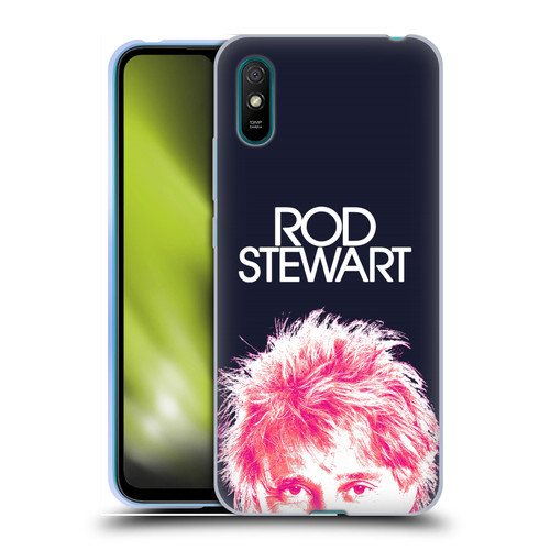 Rod Stewart Art Neon Soft Gel Case for Xiaomi Redmi 9A / Redmi 9AT