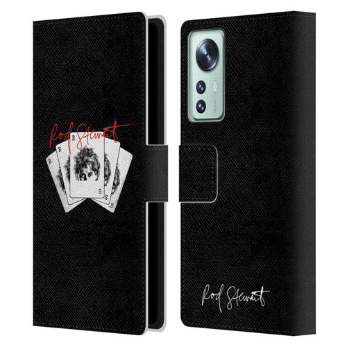 Rod Stewart Art Poker Hand Leather Book Wallet Case Cover For Xiaomi 12
