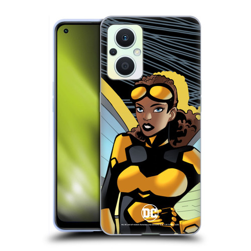 DC Women Core Compositions Bumblebee Soft Gel Case for OPPO Reno8 Lite