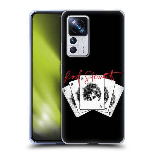 Rod Stewart Art Poker Hand Soft Gel Case for Xiaomi 12T Pro