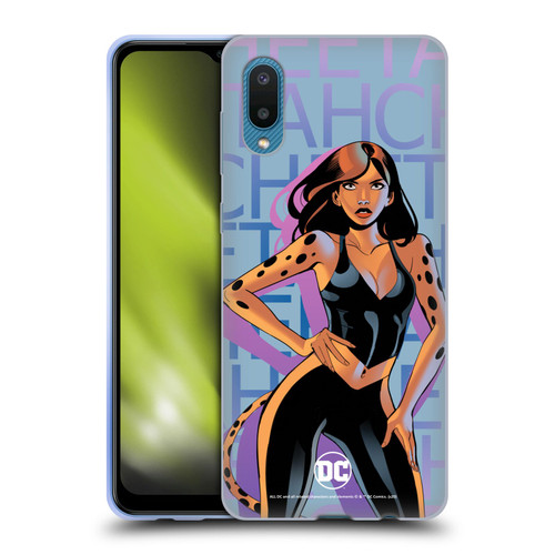 DC Women Core Compositions Cheetah Soft Gel Case for Samsung Galaxy A02/M02 (2021)
