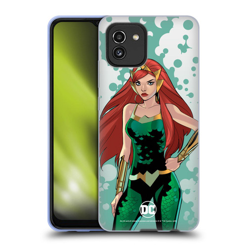 DC Women Core Compositions Mera Soft Gel Case for Samsung Galaxy A03 (2021)