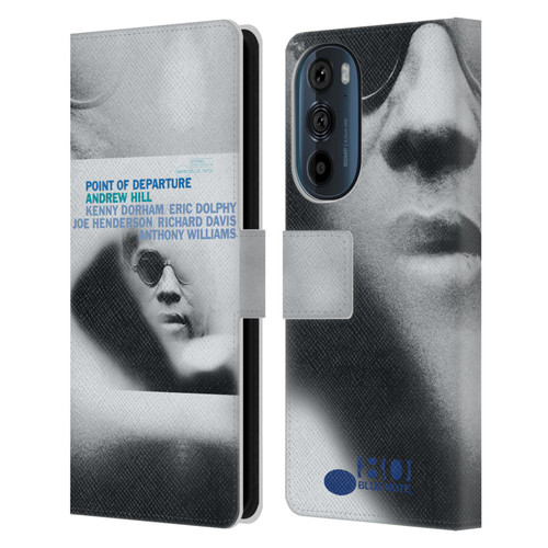 Blue Note Records Albums Andew Hill Point Of Departure Leather Book Wallet Case Cover For Motorola Edge 30