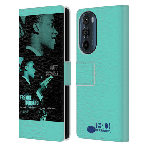 Blue Note Records Albums Freddie Hubbard Open Sesame Leather Book Wallet Case Cover For Motorola Edge 30
