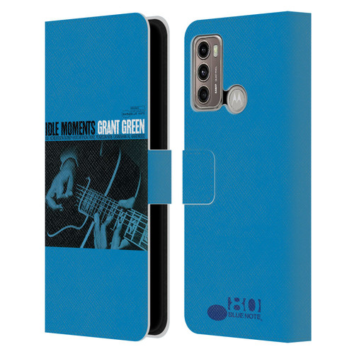 Blue Note Records Albums Grant Green Idle Moments Leather Book Wallet Case Cover For Motorola Moto G60 / Moto G40 Fusion