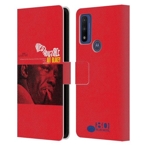 Blue Note Records Albums Art Blakey Indestructible Leather Book Wallet Case Cover For Motorola G Pure
