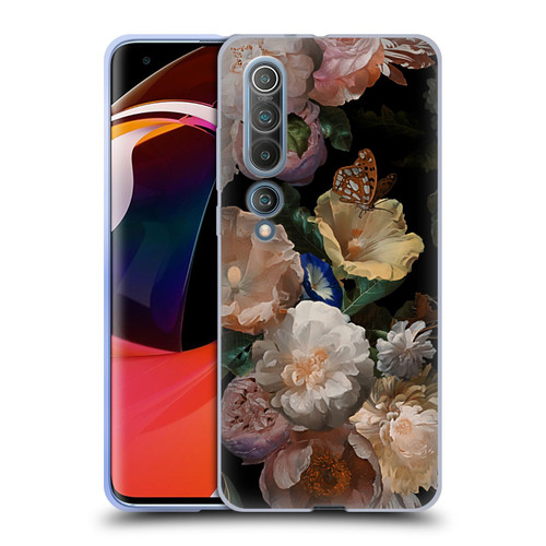 UtArt Antique Flowers Botanical Beauty Soft Gel Case for Xiaomi Mi 10 5G / Mi 10 Pro 5G