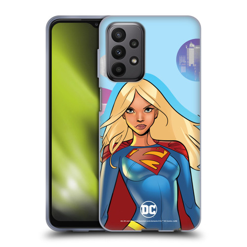 DC Women Core Compositions Supergirl Soft Gel Case for Samsung Galaxy A23 / 5G (2022)