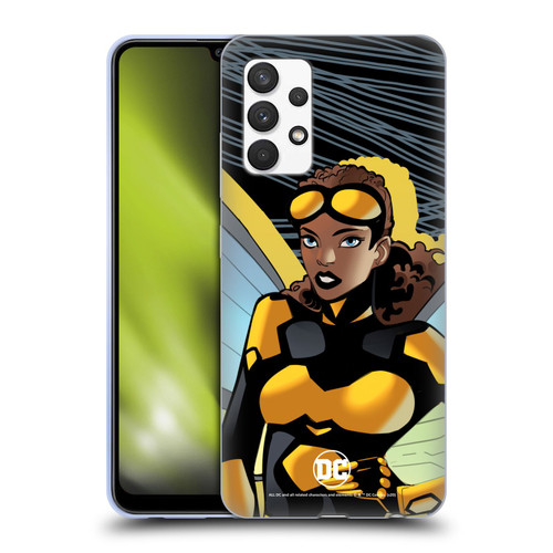 DC Women Core Compositions Bumblebee Soft Gel Case for Samsung Galaxy A32 (2021)