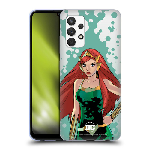 DC Women Core Compositions Mera Soft Gel Case for Samsung Galaxy A32 (2021)
