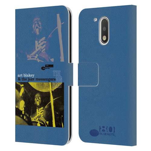 Blue Note Records Albums Art Blakey The Big Beat Leather Book Wallet Case Cover For Motorola Moto G41