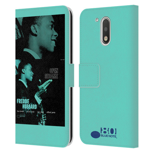 Blue Note Records Albums Freddie Hubbard Open Sesame Leather Book Wallet Case Cover For Motorola Moto G41