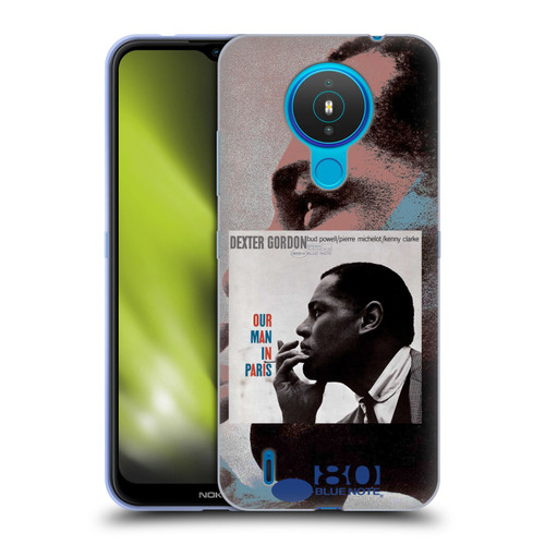 Blue Note Records Albums Dexter Gordon Our Man In Paris Soft Gel Case for Nokia 1.4