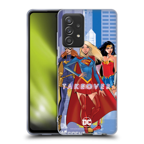 DC Women Core Compositions Girl Power Soft Gel Case for Samsung Galaxy A52 / A52s / 5G (2021)