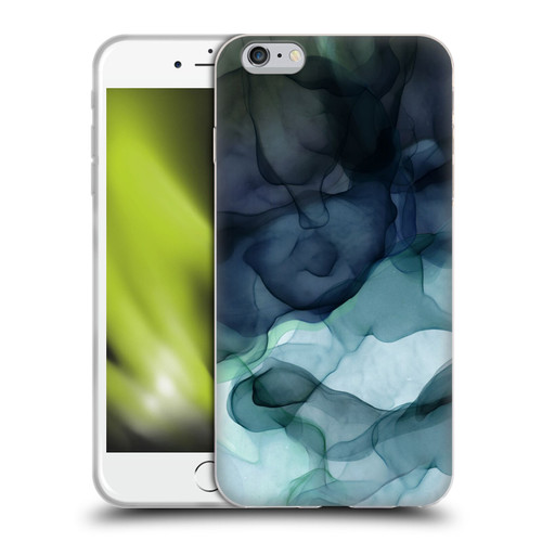 UtArt Dark Night Marble Heavy Smoke Soft Gel Case for Apple iPhone 6 Plus / iPhone 6s Plus
