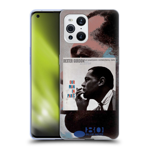 Blue Note Records Albums Dexter Gordon Our Man In Paris Soft Gel Case for OPPO Find X3 / Pro