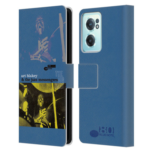 Blue Note Records Albums Art Blakey The Big Beat Leather Book Wallet Case Cover For OnePlus Nord CE 2 5G