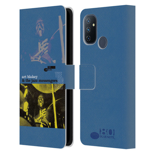 Blue Note Records Albums Art Blakey The Big Beat Leather Book Wallet Case Cover For OnePlus Nord N100
