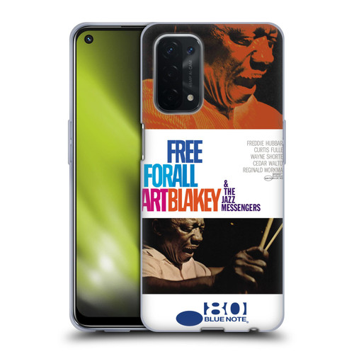 Blue Note Records Albums Art Blakey Free For All Soft Gel Case for OPPO A54 5G