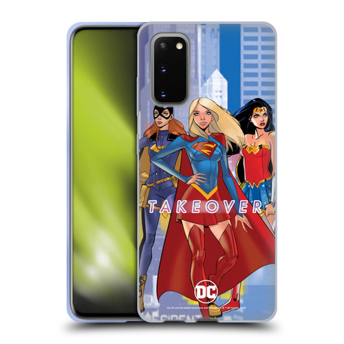 DC Women Core Compositions Girl Power Soft Gel Case for Samsung Galaxy S20 / S20 5G