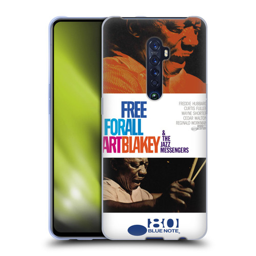 Blue Note Records Albums Art Blakey Free For All Soft Gel Case for OPPO Reno 2