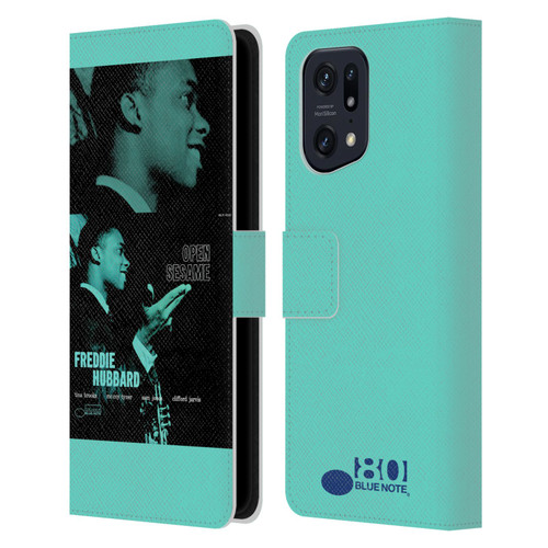 Blue Note Records Albums Freddie Hubbard Open Sesame Leather Book Wallet Case Cover For OPPO Find X5