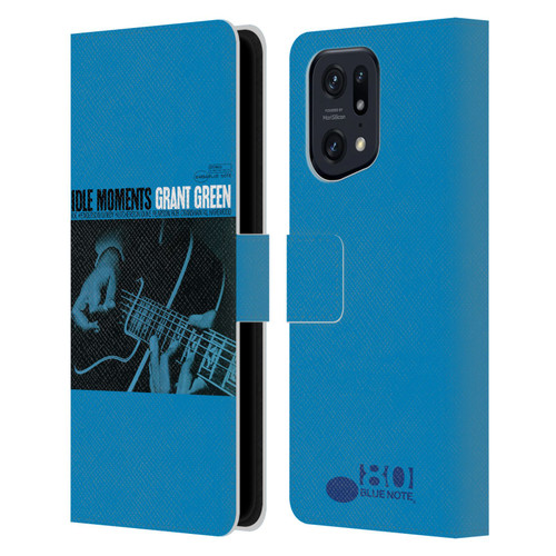 Blue Note Records Albums Grant Green Idle Moments Leather Book Wallet Case Cover For OPPO Find X5 Pro