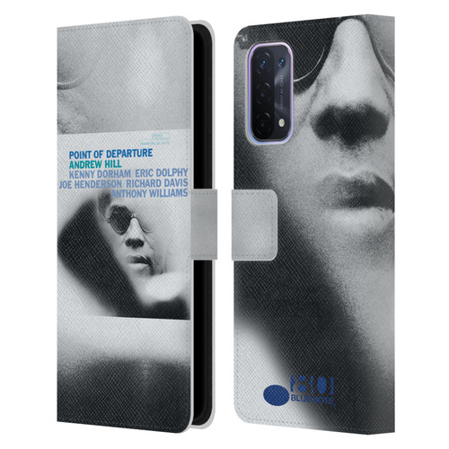 Blue Note Records Albums Andew Hill Point Of Departure Leather Book Wallet Case Cover For OPPO A54 5G