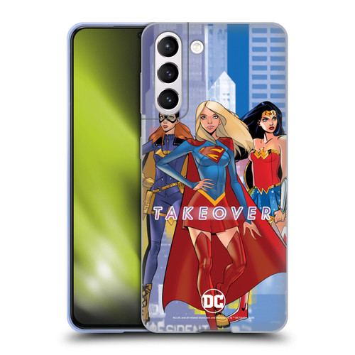 DC Women Core Compositions Girl Power Soft Gel Case for Samsung Galaxy S21 5G