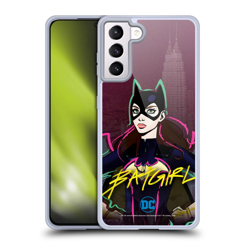 DC Women Core Compositions Batgirl Soft Gel Case for Samsung Galaxy S21+ 5G