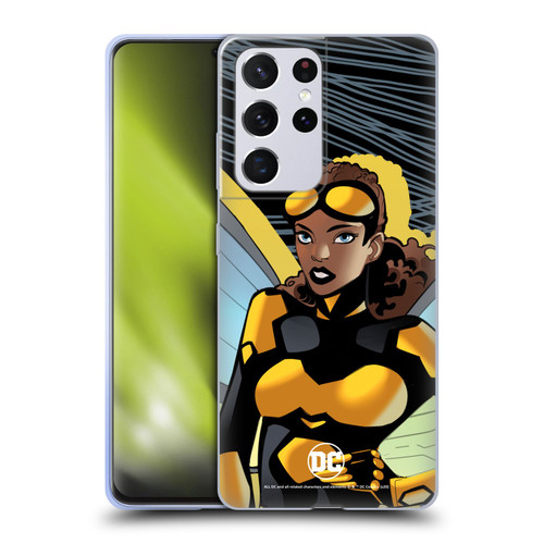 DC Women Core Compositions Bumblebee Soft Gel Case for Samsung Galaxy S21 Ultra 5G