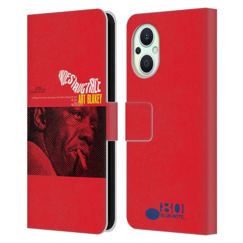 Blue Note Records Albums Art Blakey Indestructible Leather Book Wallet Case Cover For OPPO Reno8 Lite