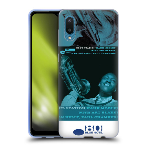 Blue Note Records Albums Hunk Mobley Soul Station Soft Gel Case for Samsung Galaxy A02/M02 (2021)