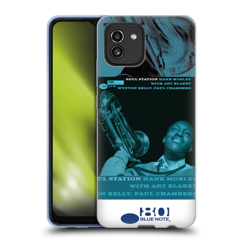 Blue Note Records Albums Hunk Mobley Soul Station Soft Gel Case for Samsung Galaxy A03 (2021)