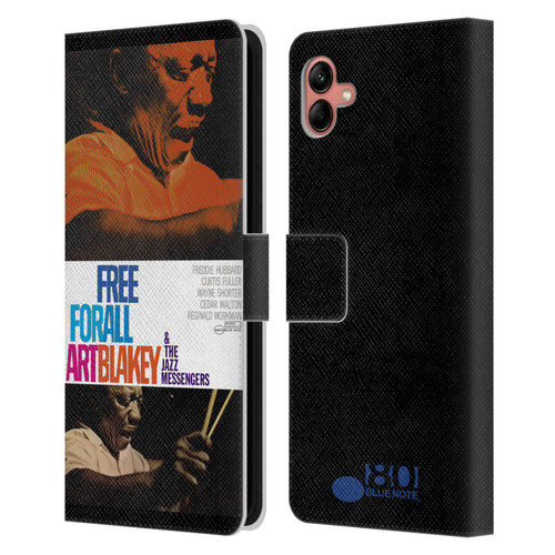 Blue Note Records Albums Art Blakey Free For All Leather Book Wallet Case Cover For Samsung Galaxy A04 (2022)