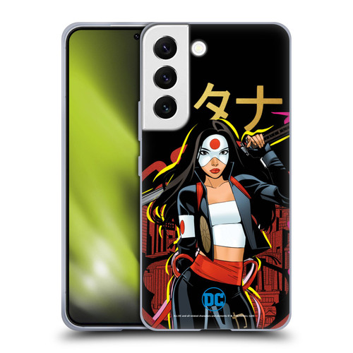 DC Women Core Compositions Katana Soft Gel Case for Samsung Galaxy S22 5G