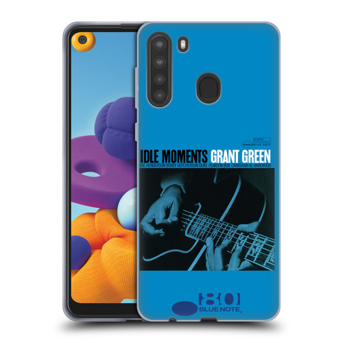 Blue Note Records Albums Grant Green Idle Moments Soft Gel Case for Samsung Galaxy A21 (2020)