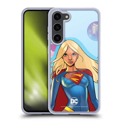 DC Women Core Compositions Supergirl Soft Gel Case for Samsung Galaxy S23+ 5G